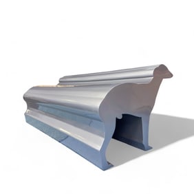 RADI Designs Robert Stadler, Whippet Bench in Gray Resin, c.2000