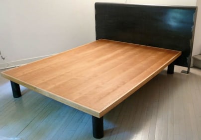 Mark Zeff, Steel Queen Size Headboard and Platform Bed