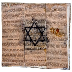 Vivienne Koorland, Star of David, Framed