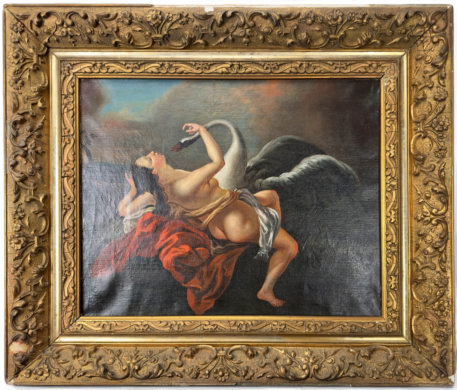 Oil on Canvas, Leda and The Swan, Unknown (1 of 10)