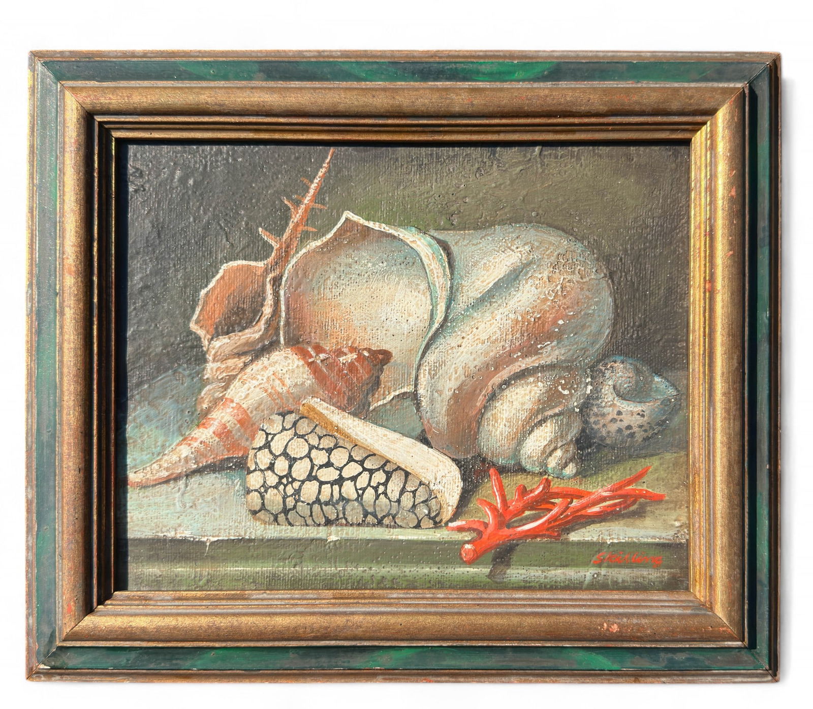 William Skilling, American, Still Life On Board (1 of 6)