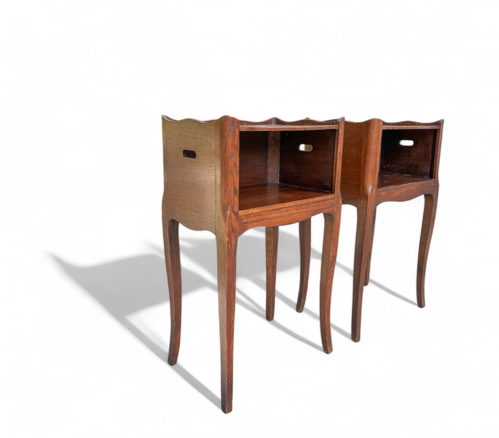 Pair, French Regency Open Self Side Tables (1 of 12)
