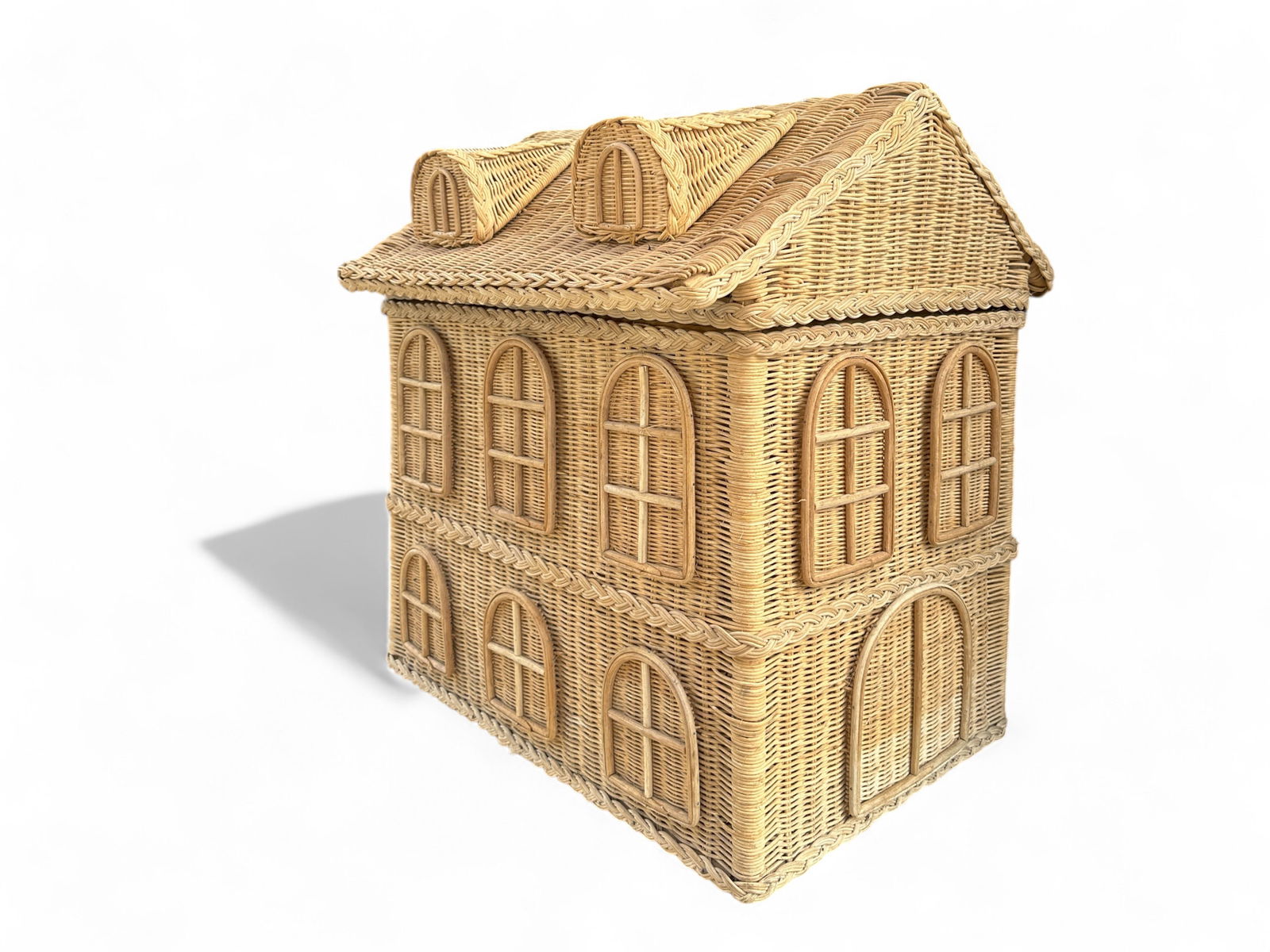 Vintage Wicker Doll House (1 of 10)