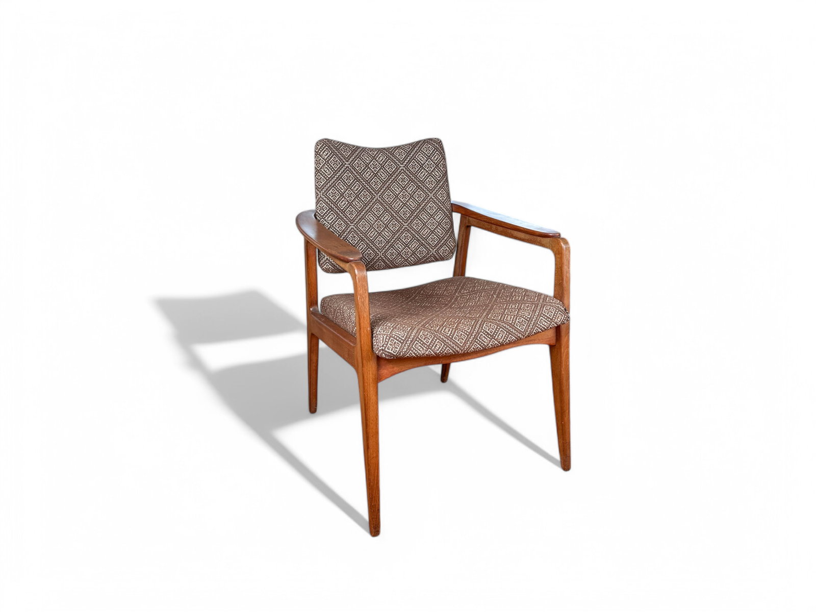 John Stuart Mid Century Teak Arm Chair (1 of 7)