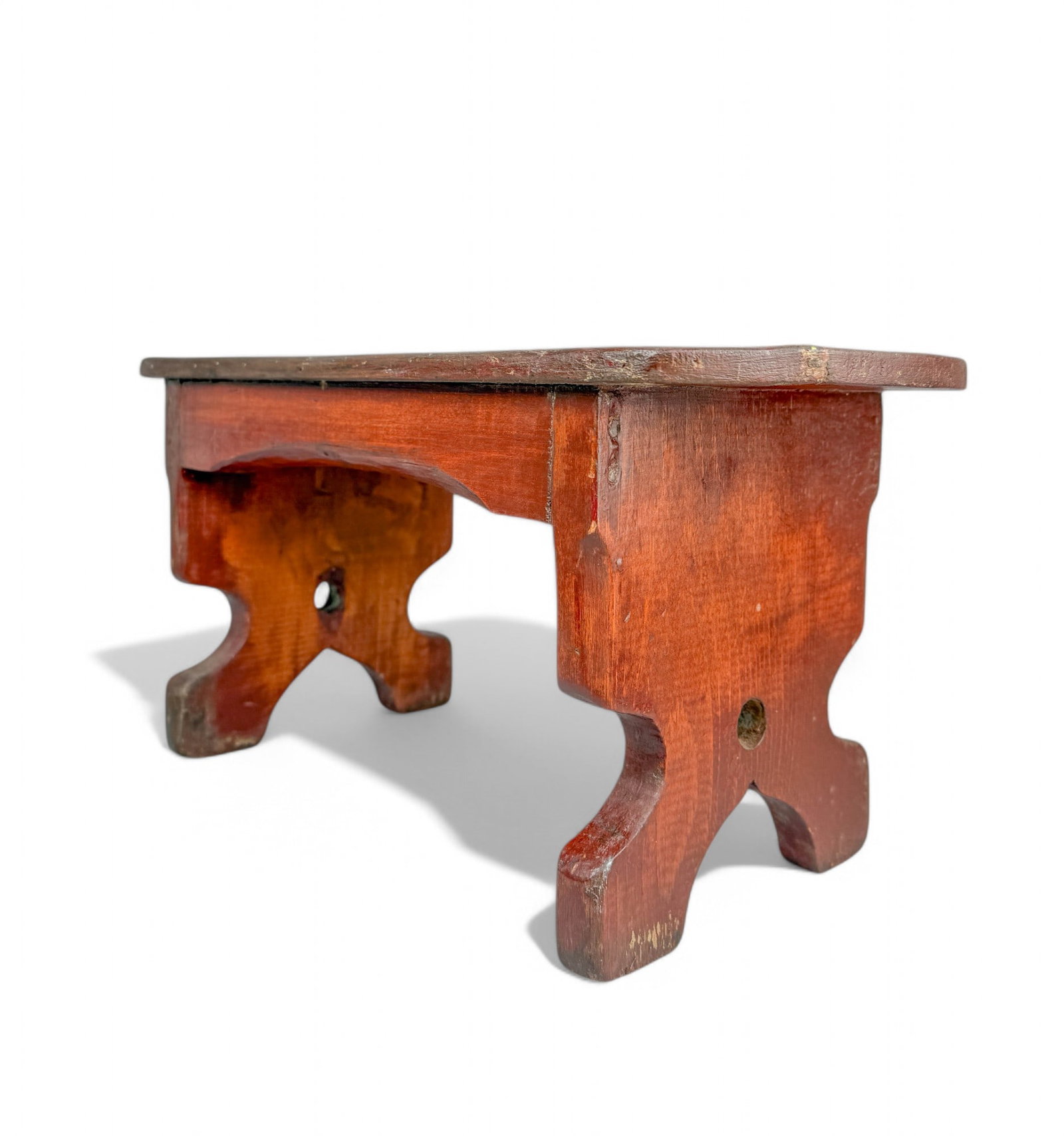 Antique Diminutive Quaker Stool (1 of 8)