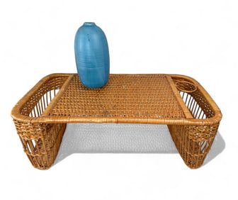 Rattan, Woven Reed and Wicker Bed Tray