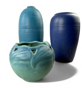 VanBriggle, Rockwood and Blue Glaze Pottery