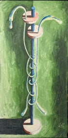 Cosimo De Lio Ricatto, Untitled Oil on Canvas, 1986