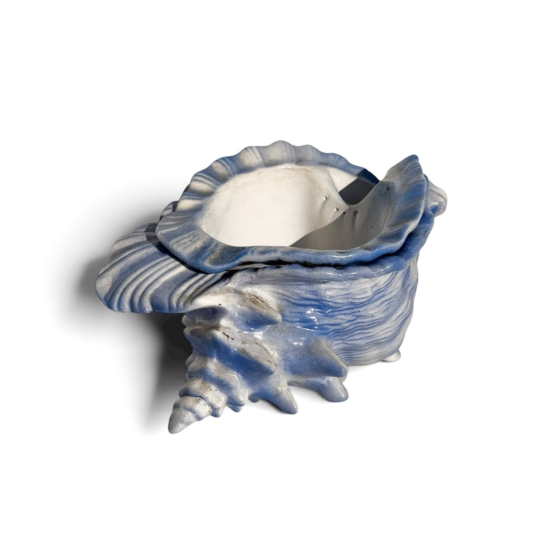 Ceramic Conch Shell Planter - 12