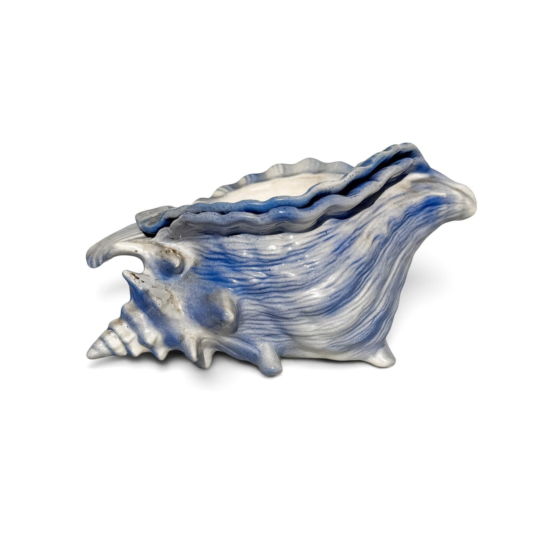 Ceramic Conch Shell Planter