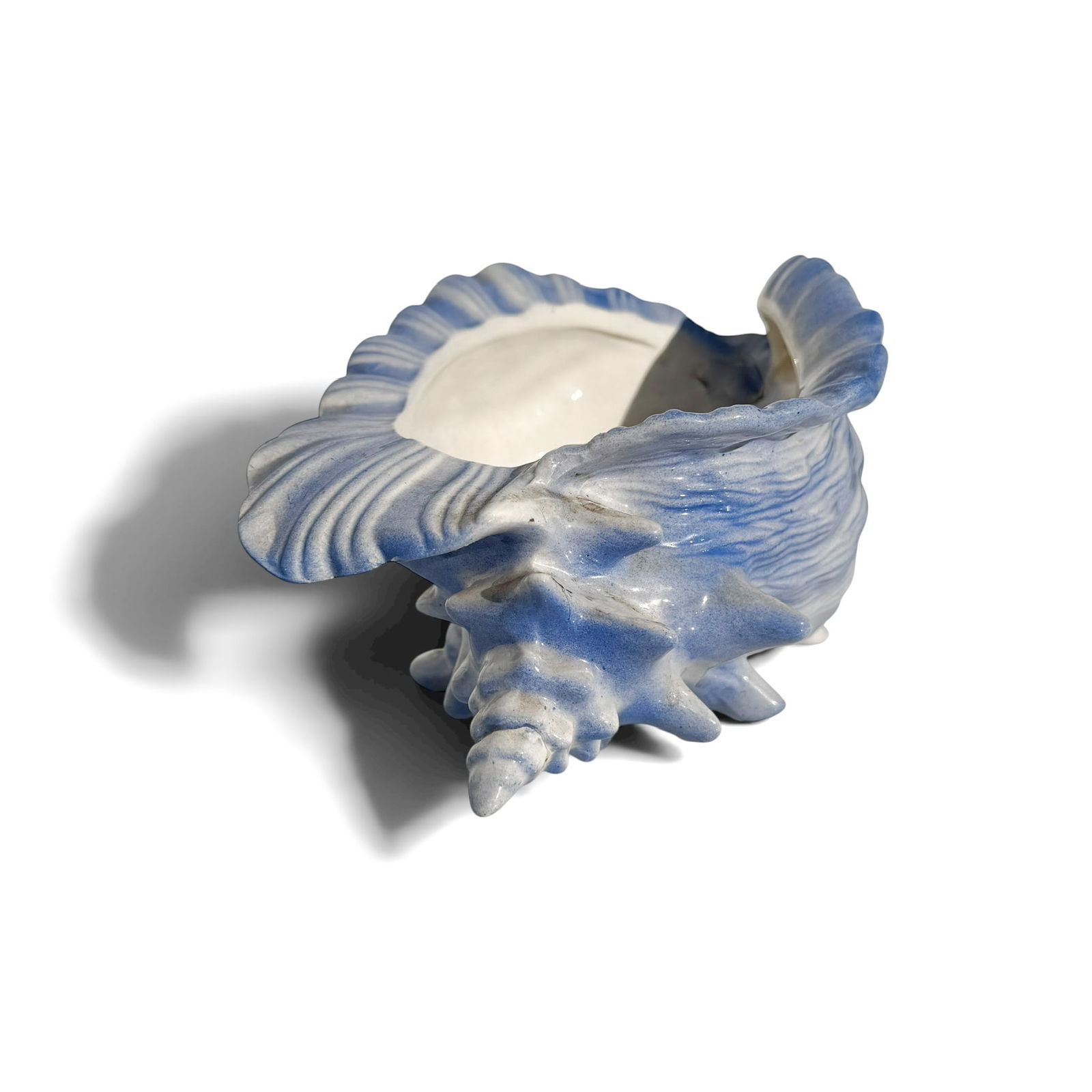 Ceramic Conch Shell Planter - 3