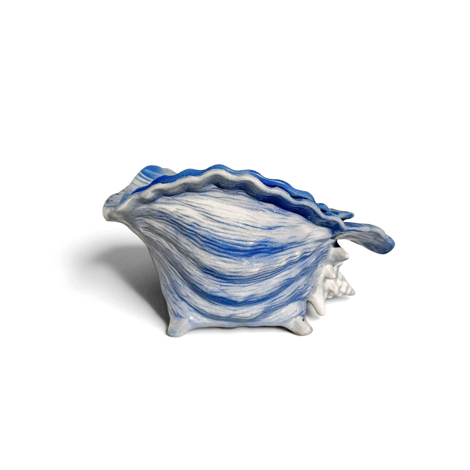 Ceramic Conch Shell Planter - 9