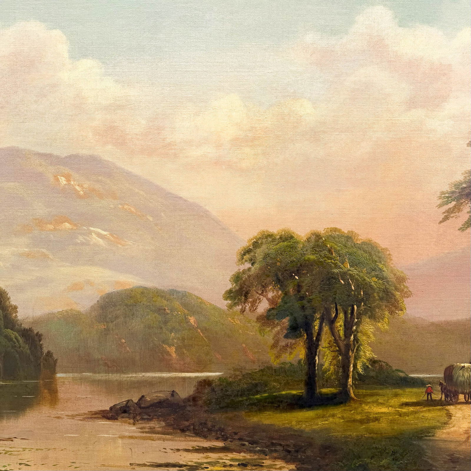 Samuel P. Dyke, American Landscape, Oil on Canvas - 5