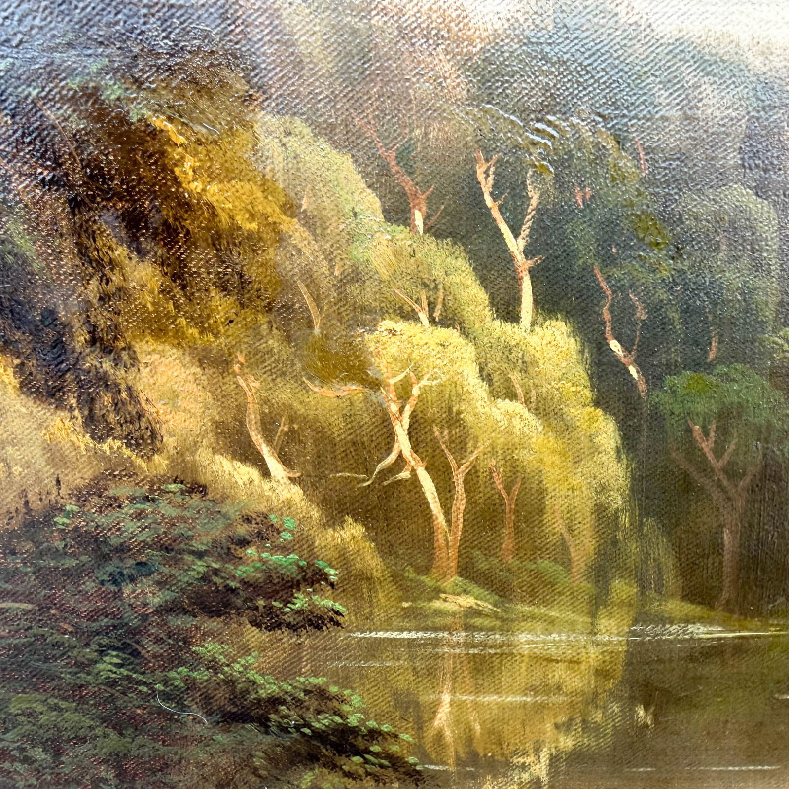 Samuel P. Dyke, American Landscape, Oil on Canvas - 8