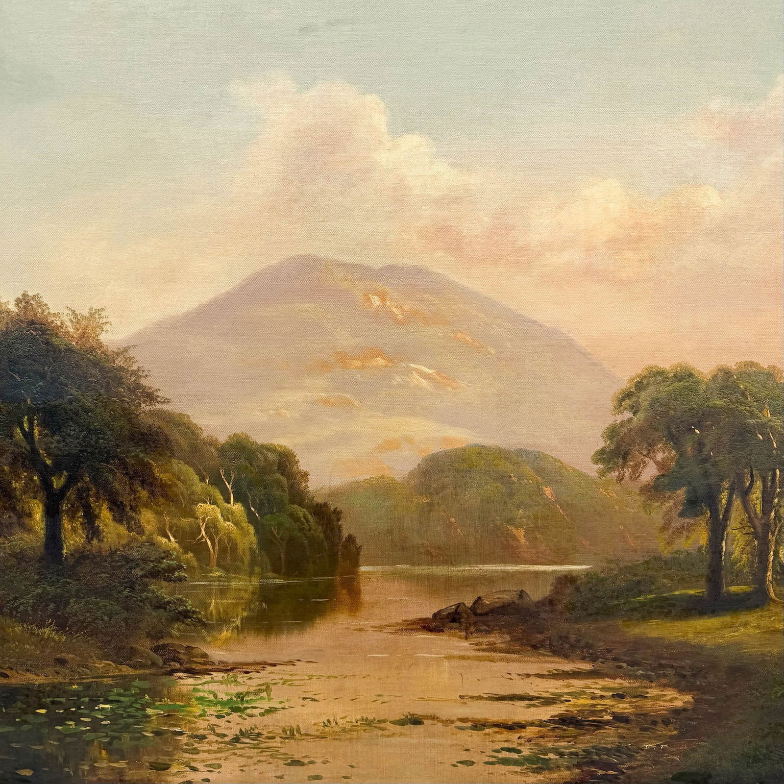 Samuel P. Dyke, American Landscape, Oil on Canvas - 9
