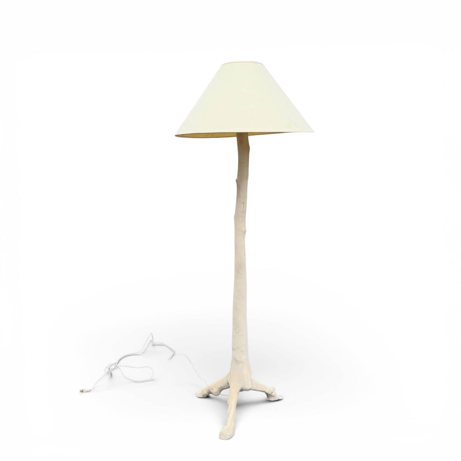 John Dickson Style Faux Bois Floor Lamp (1 of 9)