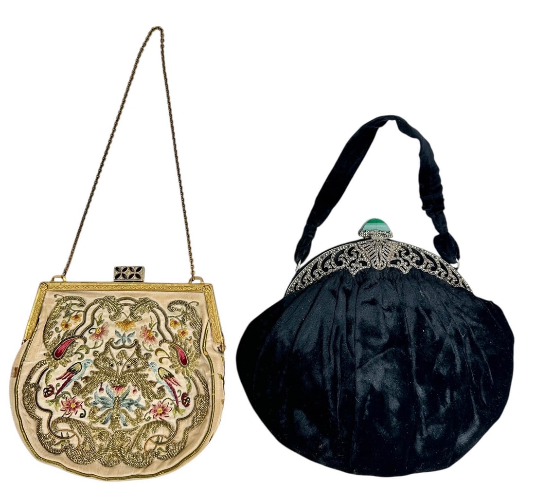 Two Vintage or Antique Evening Purses (1 of 8)