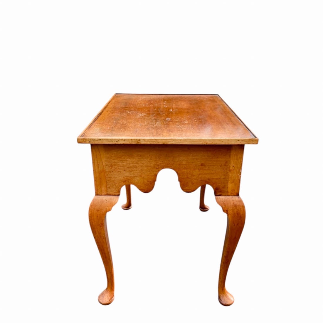 Queen Anne Maple Center Table - 3