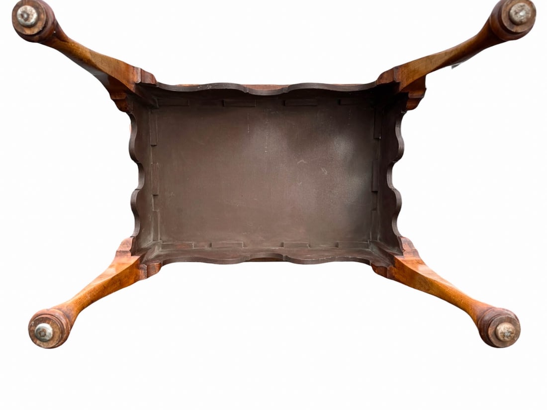 Queen Anne Maple Center Table - 4