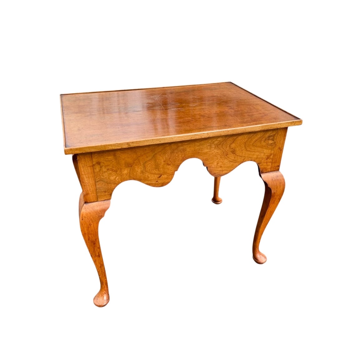 Queen Anne Maple Center Table - 5