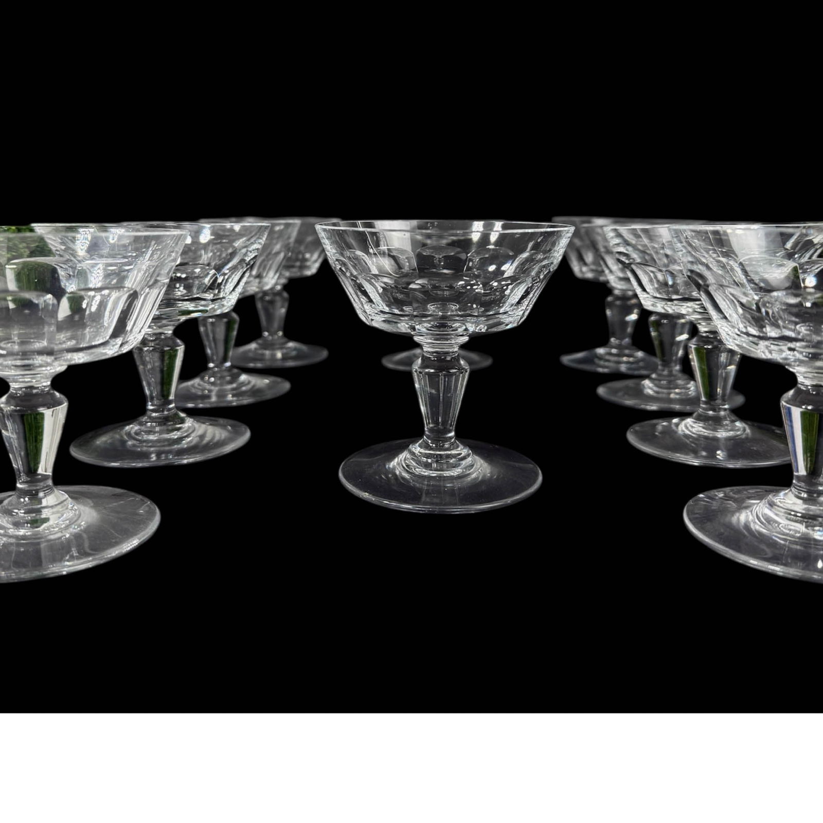 (10) Baccarat Bretagne Champagne Glasses (1 of 6)