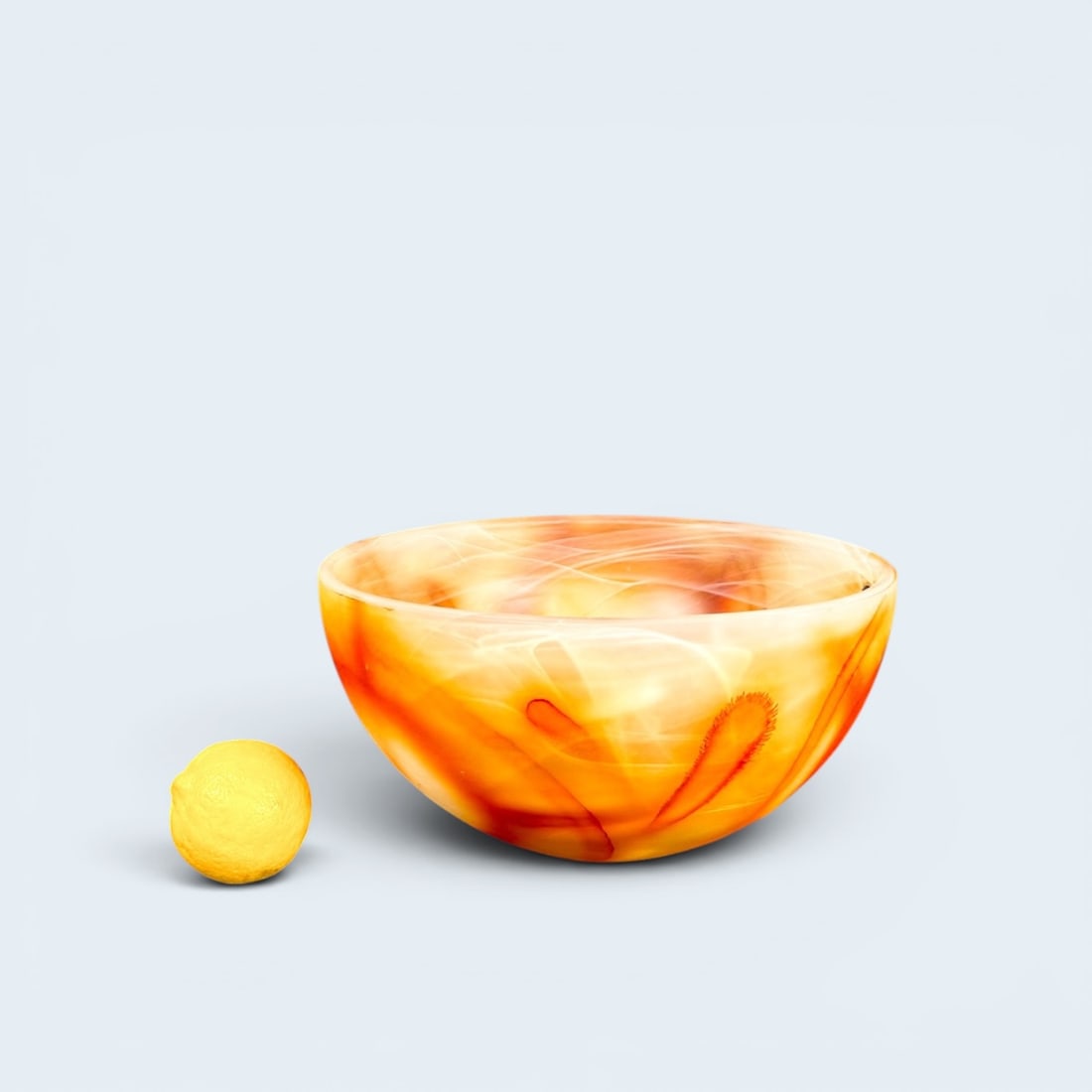 MURANO LAVORAZIONE ARTE 12 inch ART GLASS BOWL: Murano Lavorazione Arte