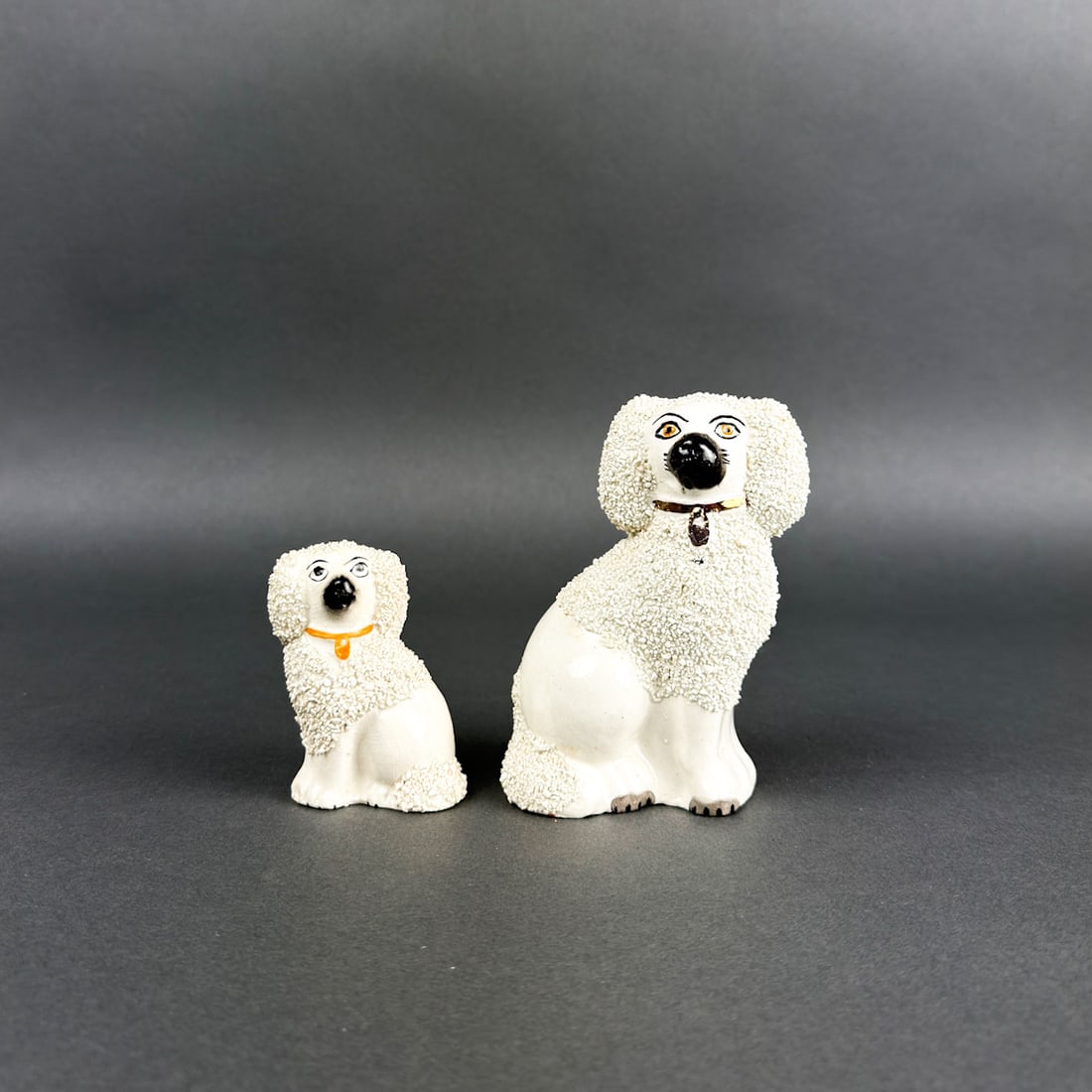 STAFFORDSHIRE POODLE FIGURINES (1 of 7)