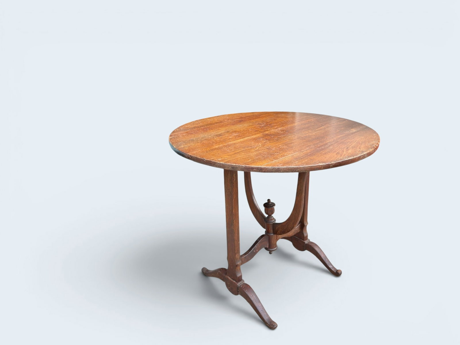 19th c. FRENCH WALNUT VENDANGE TABLE (1 of 15)