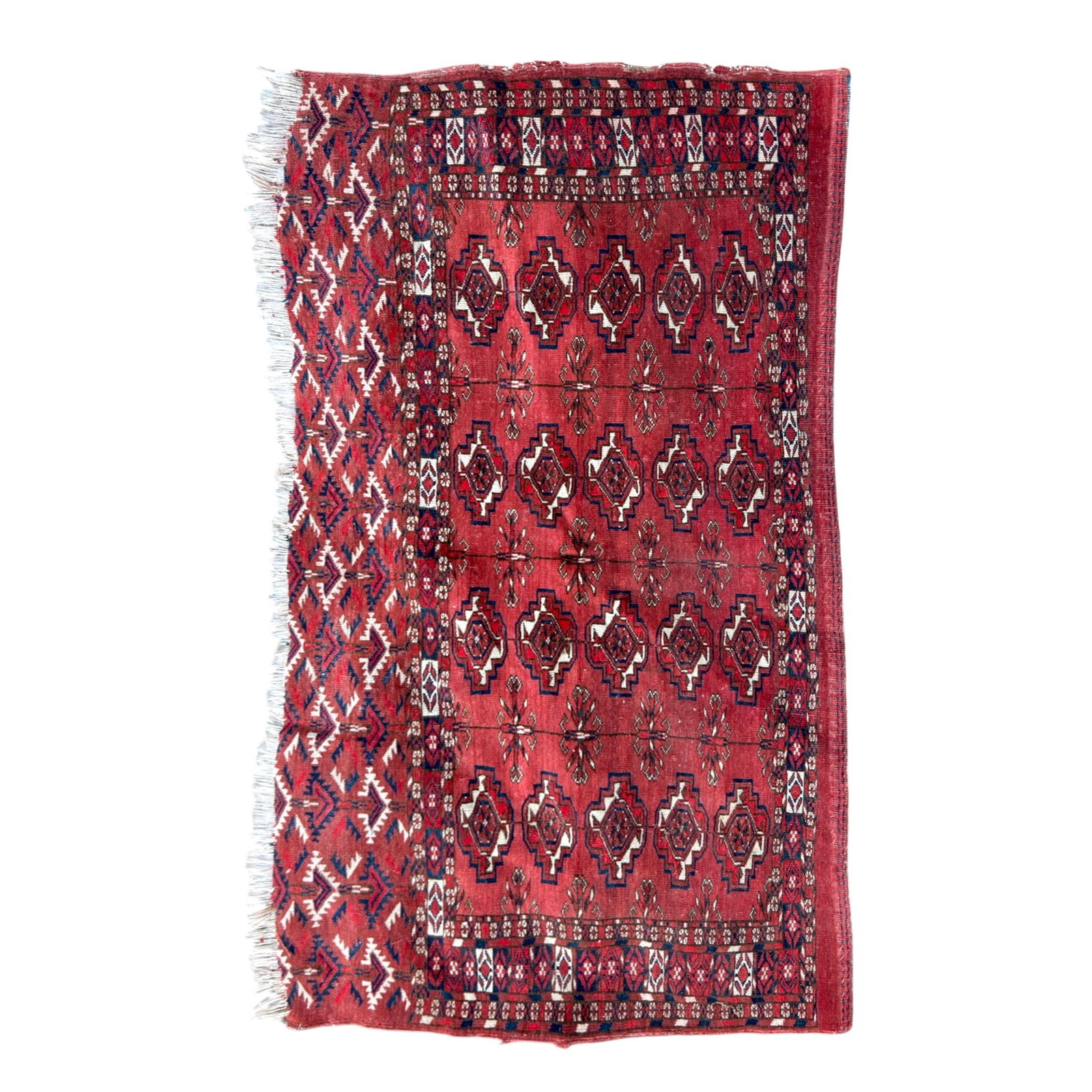 ANTQUE BOKHARA ORIENTAL AREA RUG (1 of 13)