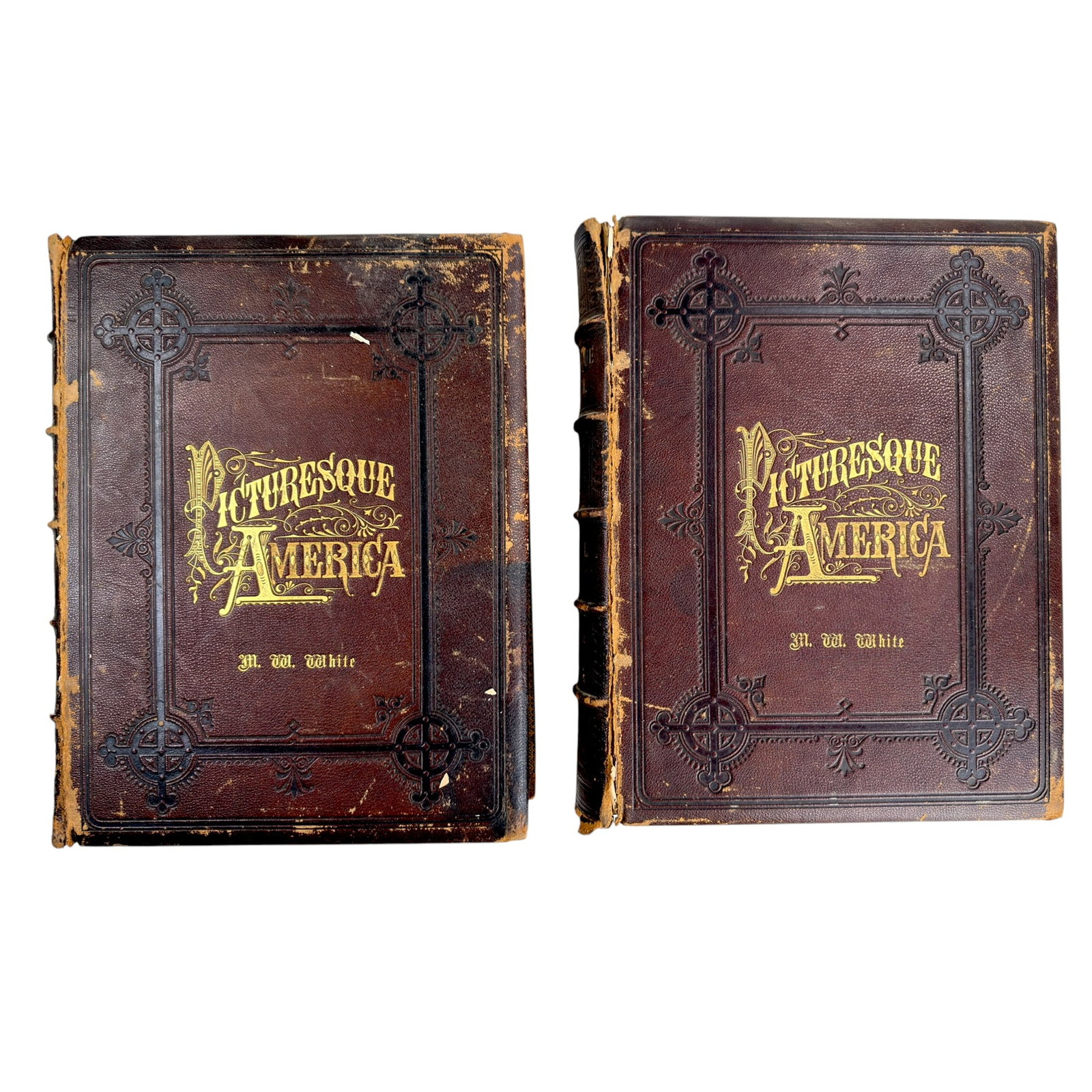 1872 and 1874 PICTURESQUE AMERICAN Vol 1 and 2 (1 of 20)