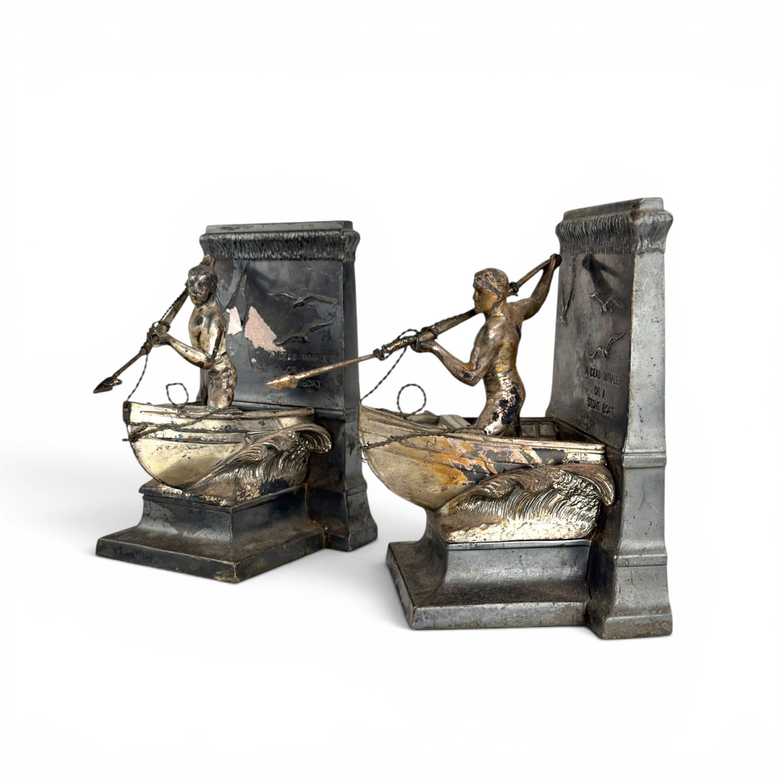 PAIR of JENNINGS BROTHERS BOOKENDS (1 of 20)