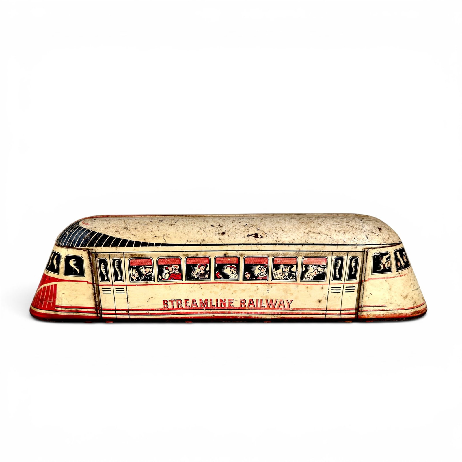 WOLVERINE PRESSED STEEL STREAMLINE RAILWAY CAR (1 of 13)