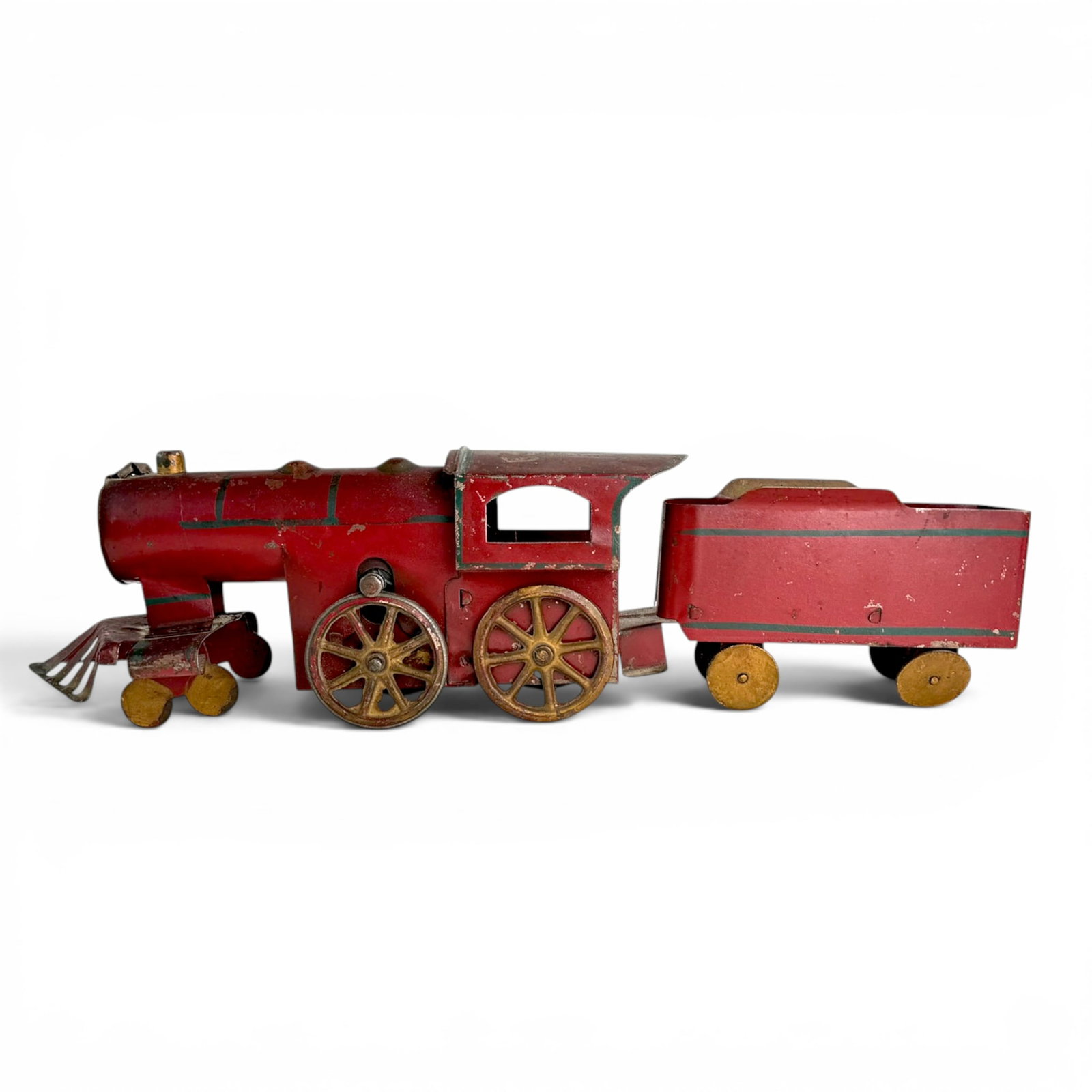 ANTIQUE PRESSED STEEL HILL CLIMBER and COAL CAR (1 of 11)