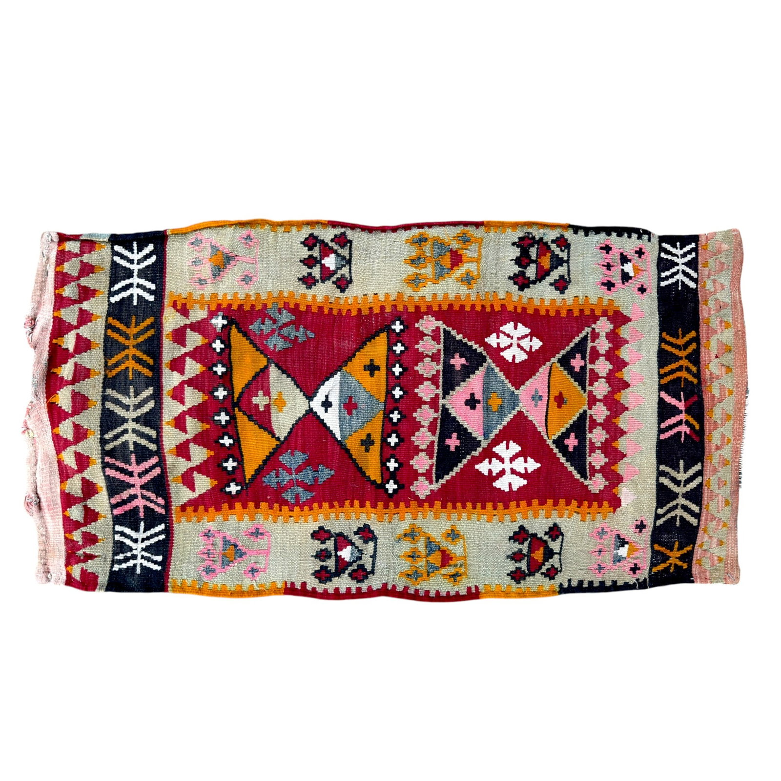 TURKISH KILIM ORIENTAL SCATTER RUG (1 of 12)