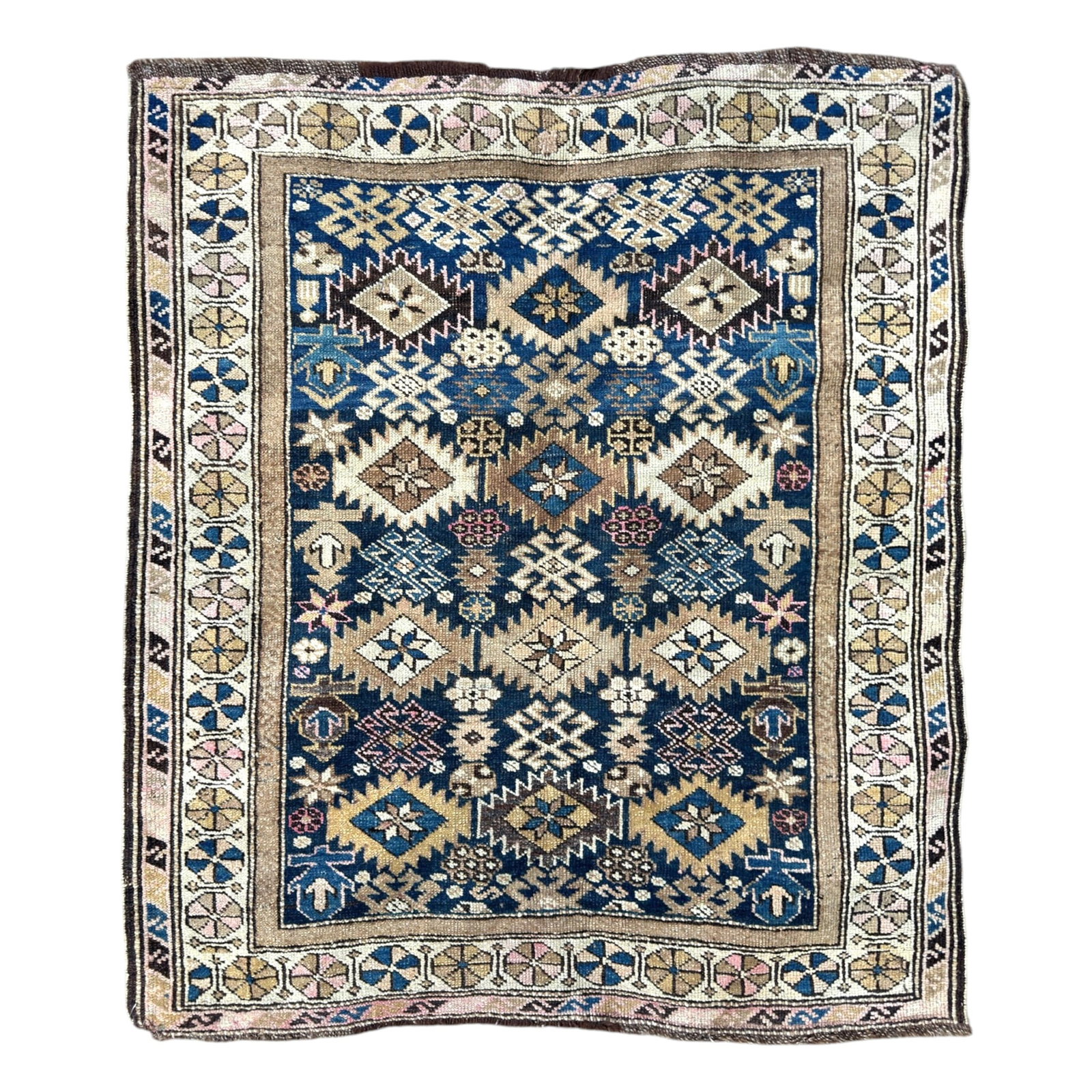 CAUCASIAN SHIRVAN ORIENTAL SCATTER RUG (1 of 12)