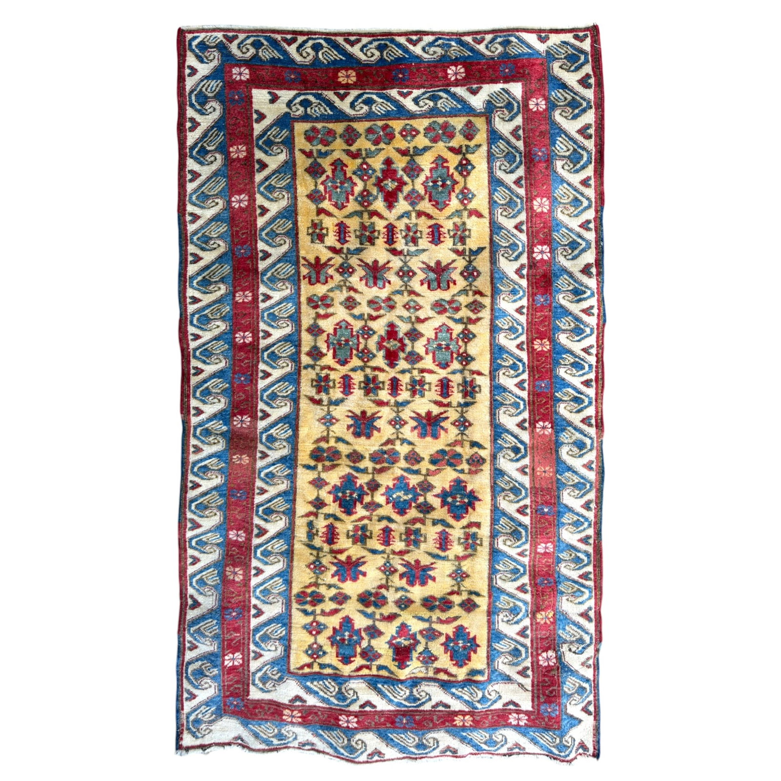 CAUCASIAN SHIRVAN ORIENTAL AREA RUG (1 of 14)