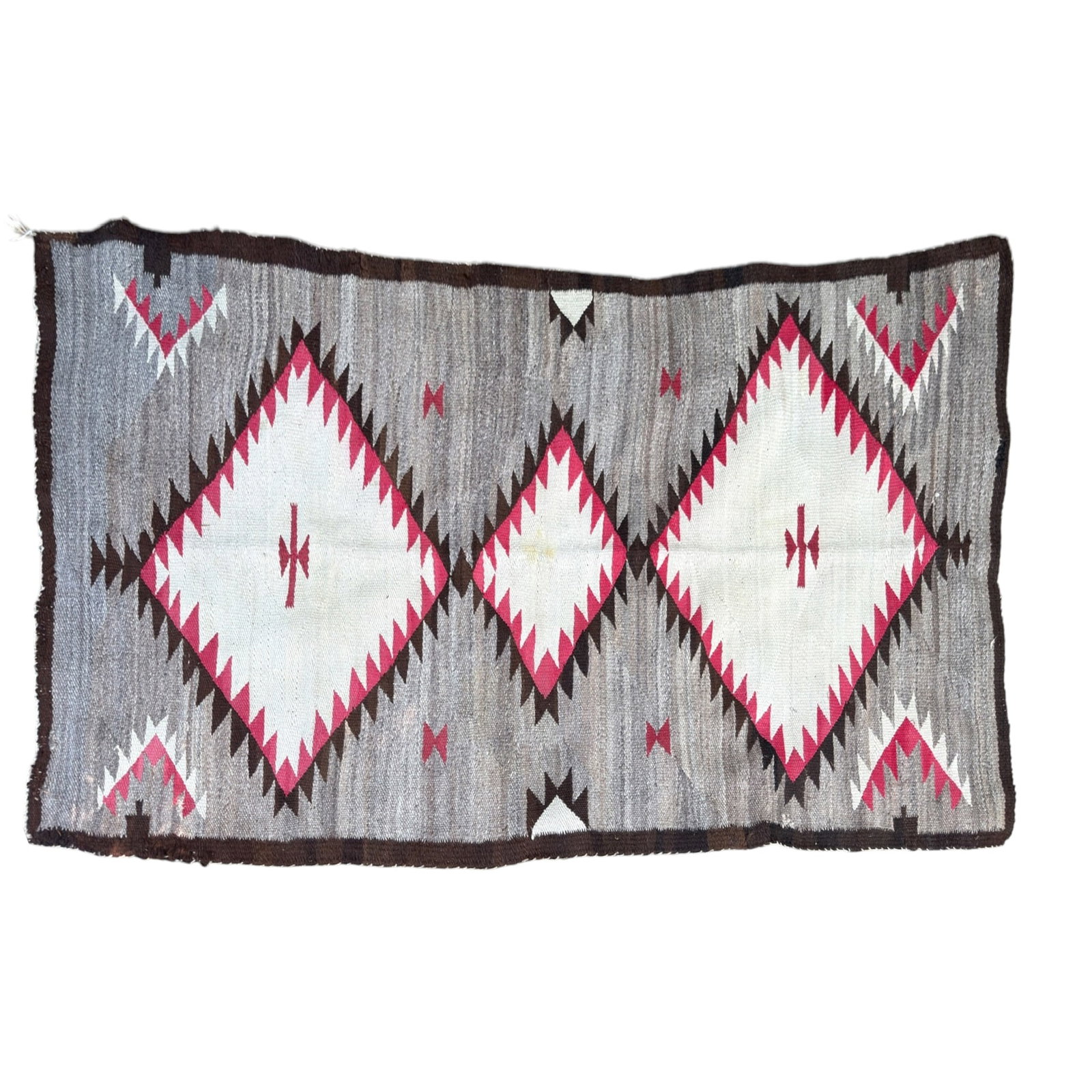 NAVAJO HANDWOVEN WOOL AREA RUG (1 of 11)