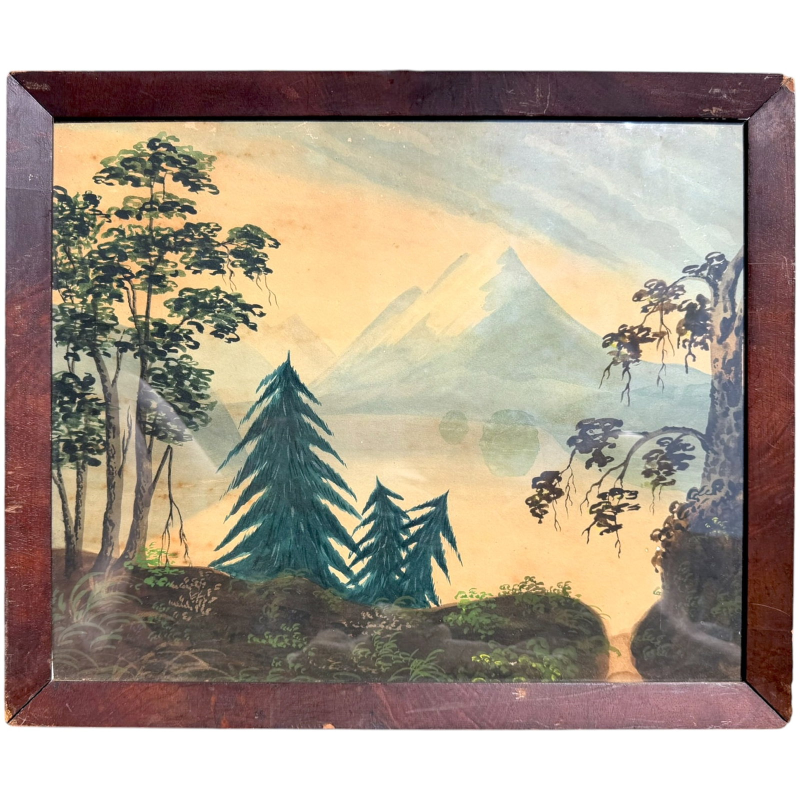 (19th c) AMERICAN FOLK ART (1 of 4)
