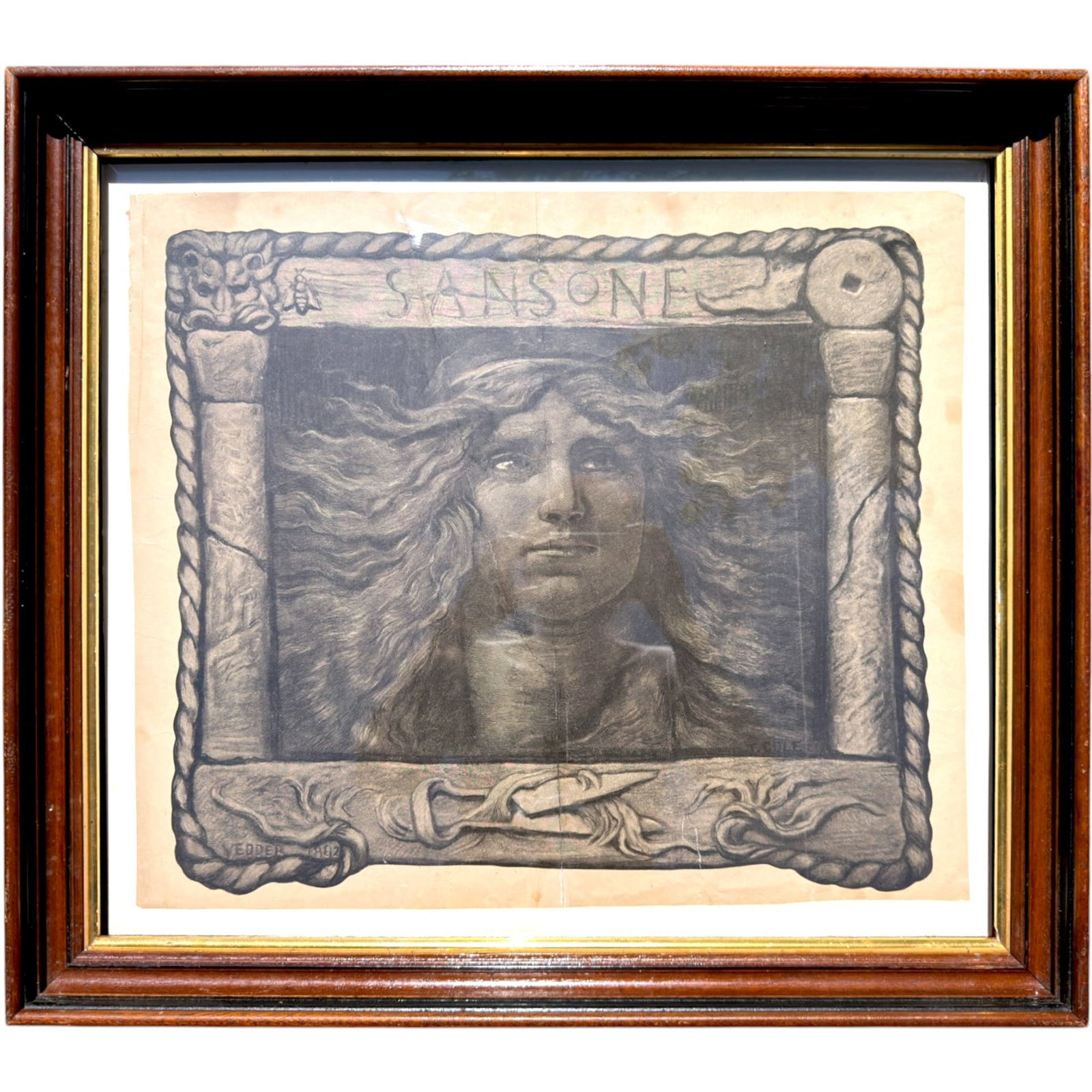 ELIHU VEDDER (1836-1923) – Symbolist Movement (1 of 7)