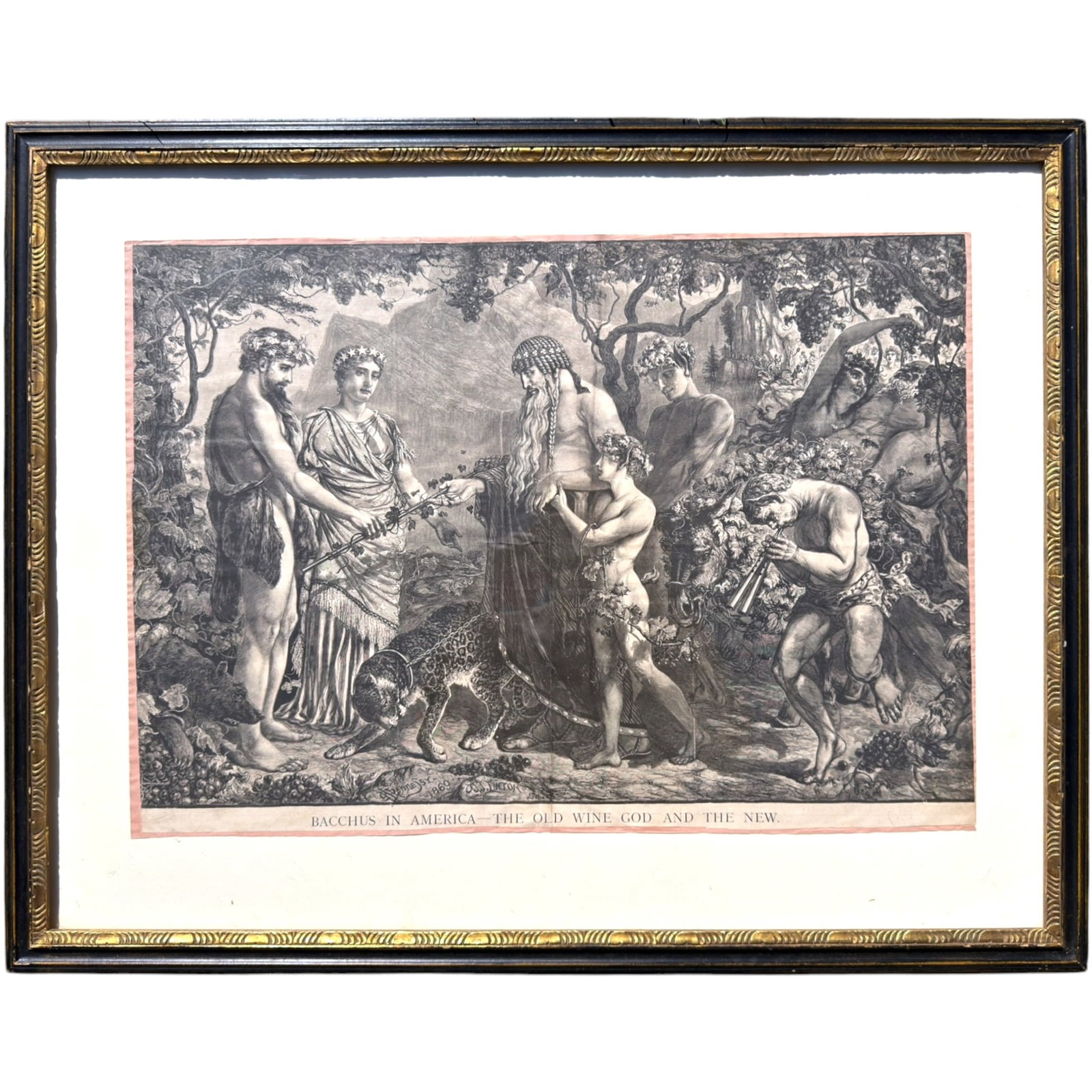 BACCHUS IN AMERICA -THE OLD WINE GOD and the NEW (1 of 8)