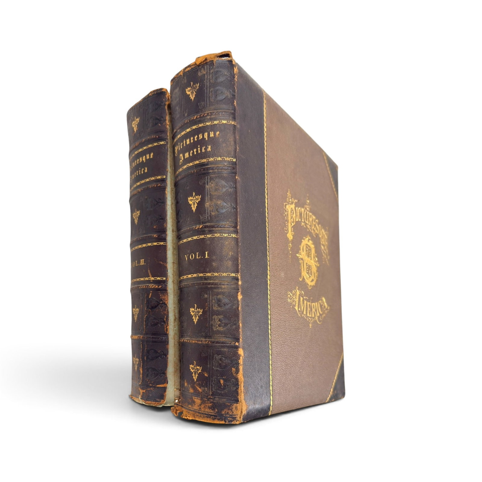 1872 and 1874 PICTURESQUE AMERICAN Vol 1 and 2 (1 of 17)