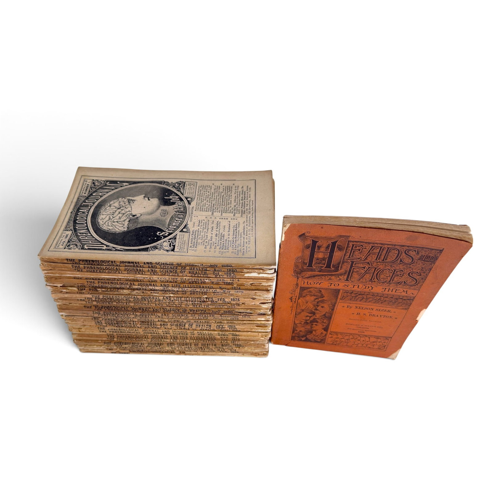 (38) PHRENOLOGICAL JOURNALS SPANNING 1874-1885 (1 of 11)