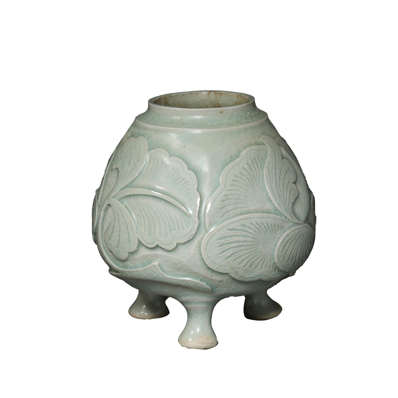 YAOZHOU WARE SMALL JAR, NORTHERN SONG DYNASTY, CHINA (1 of 10)