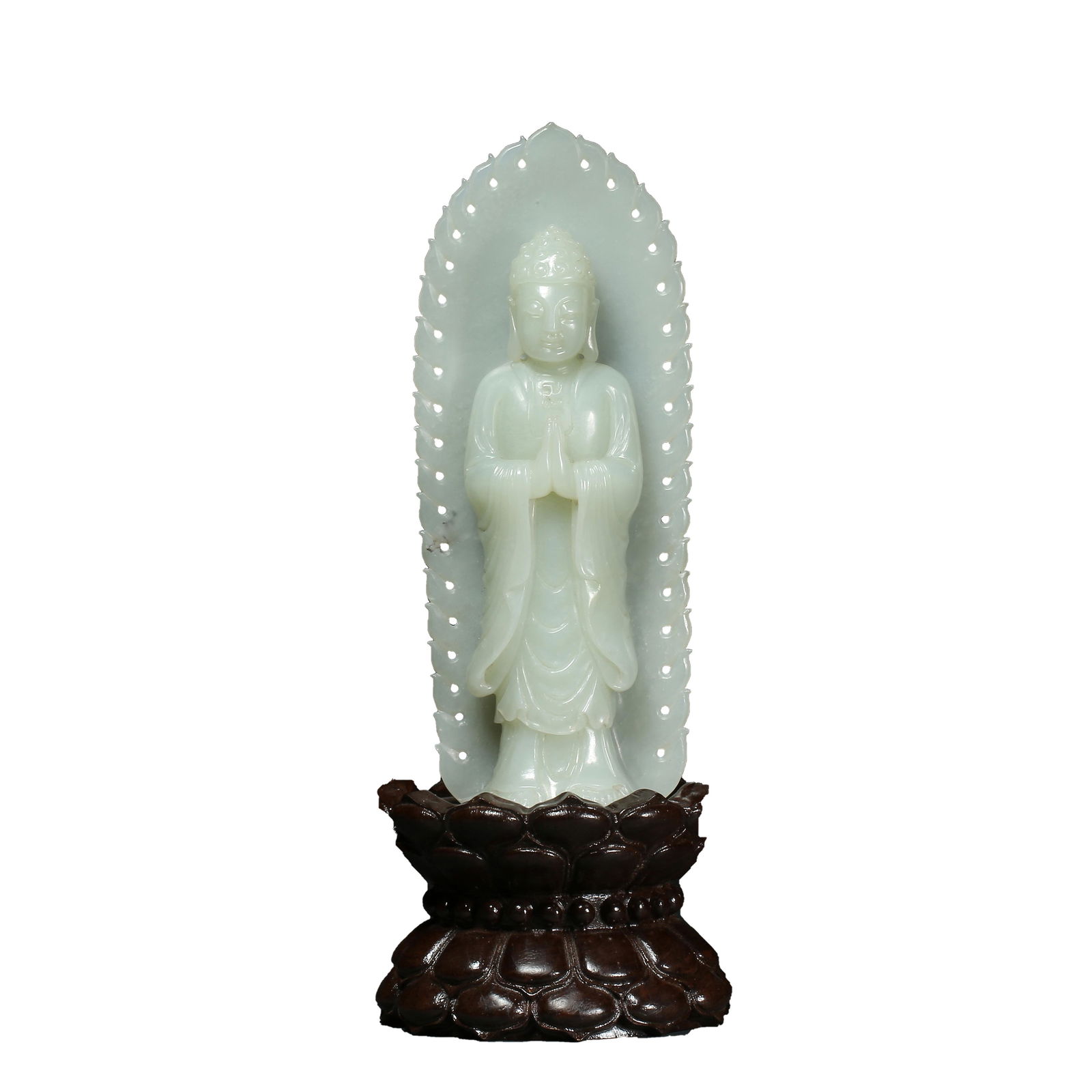 HETIAN JADE BUDDHA, QING DYNASTY, CHINA (1 of 10)