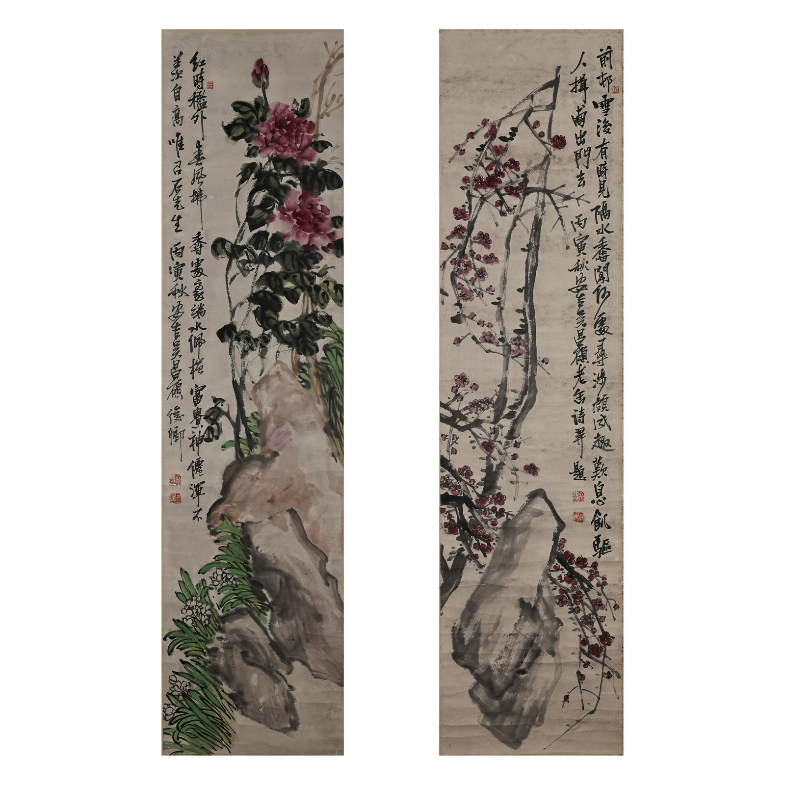 ANCIENT CHINESE PAINTING AND CALLIGRAPHY, PLUM BLOSSOM (1 of 10)