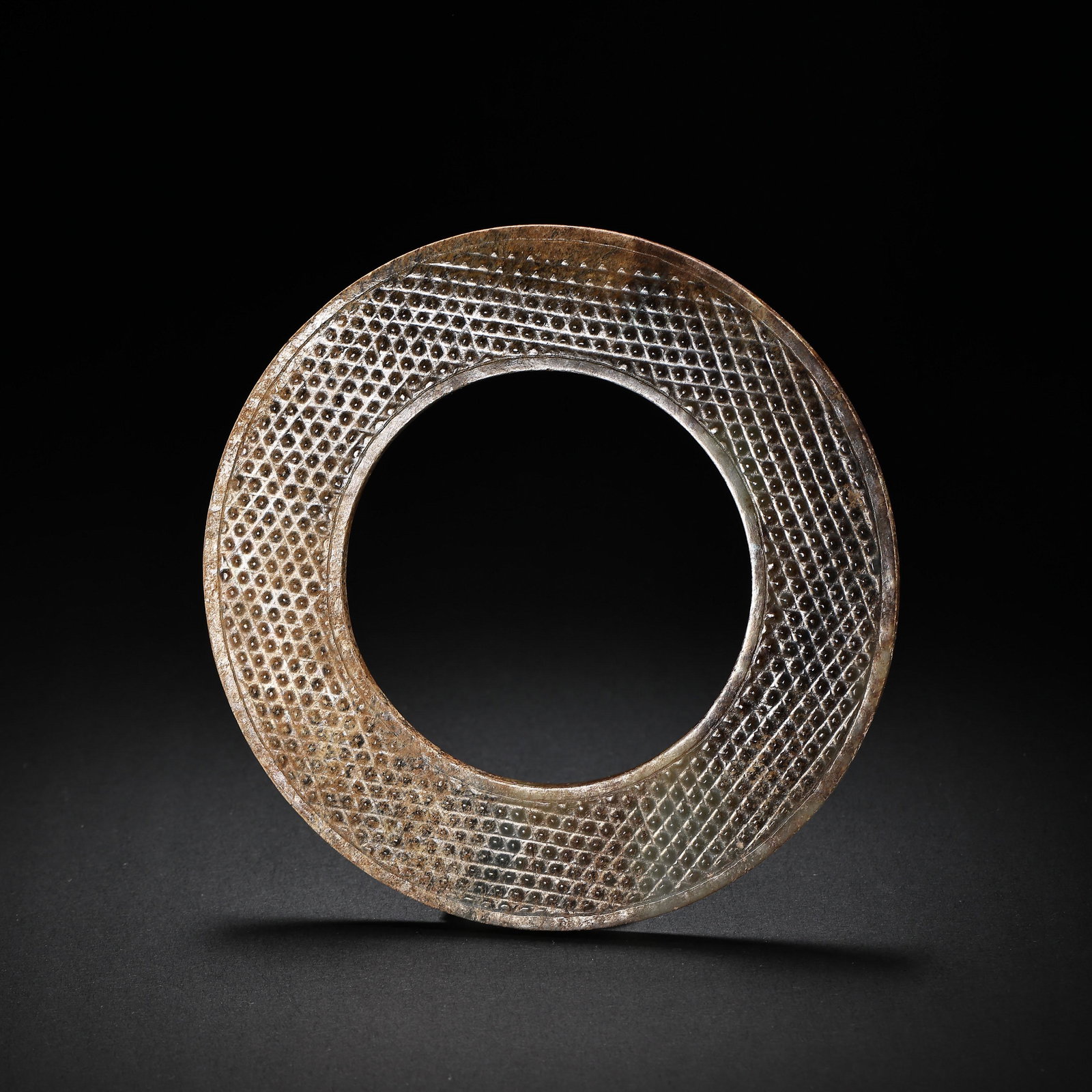 HETIAN JADE BI, HAN DYNASTY (1 of 8)