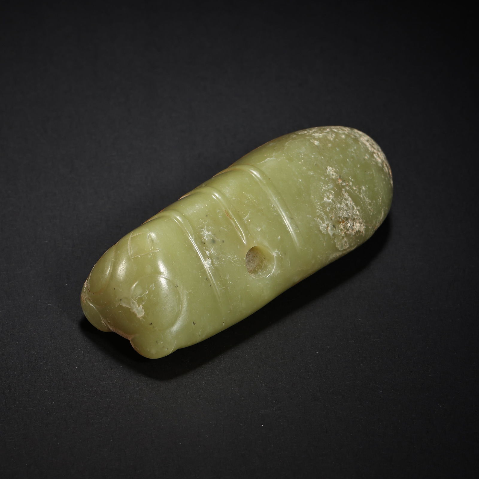 HETIAN JADE CICADA, RED MOUNTAIN CULTURE, CHINA (1 of 9)