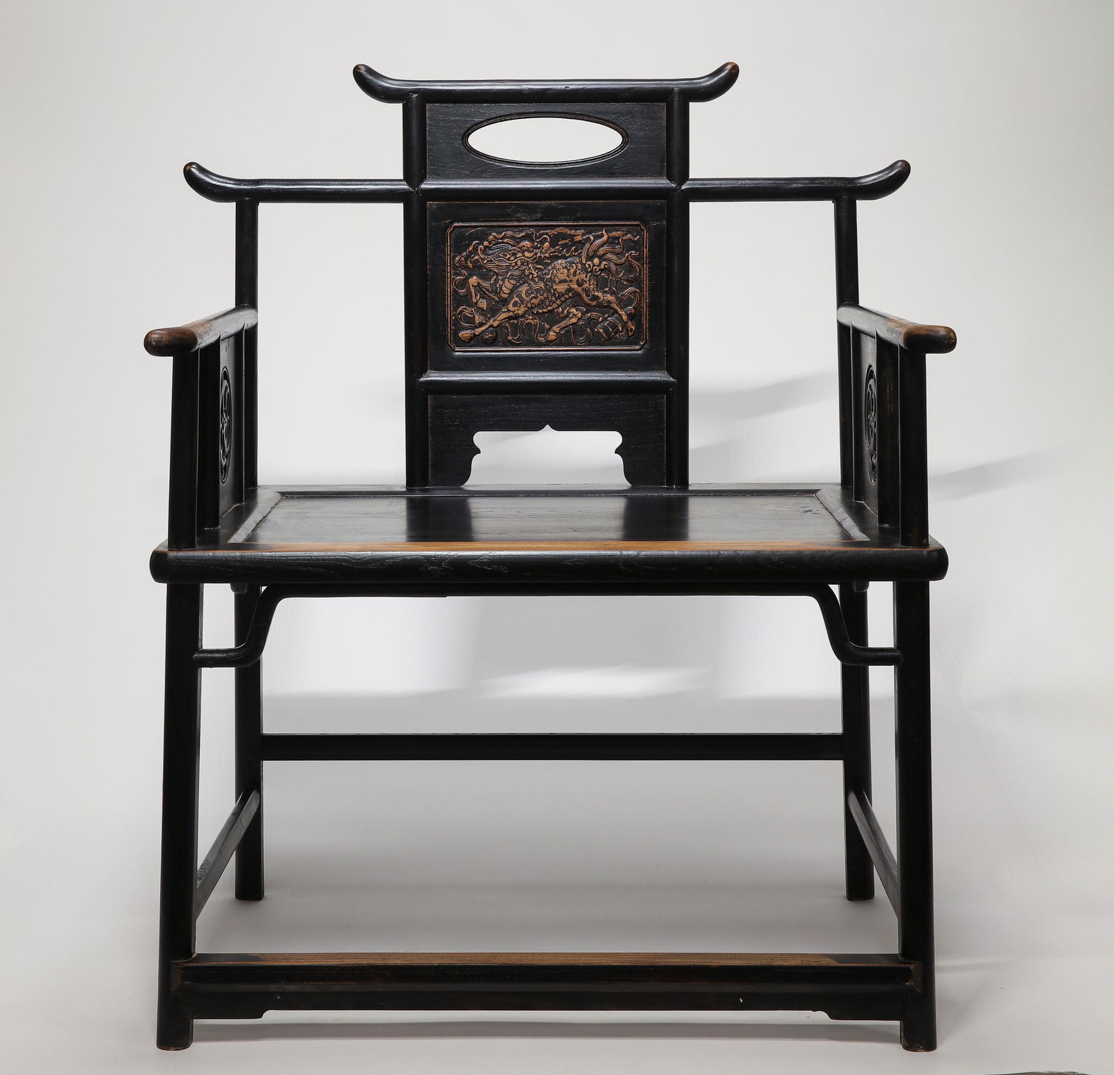 CHINESE ROSEWOOD THRONE, QING DYNASTY (1 of 8)