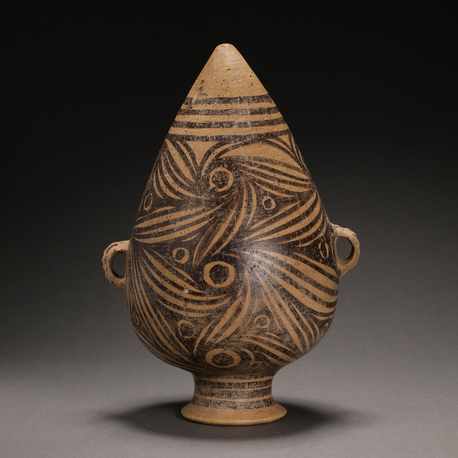 PAINTED AMPHORA, RED MOUNTAIN CULTURE, CHINA (1 of 10)