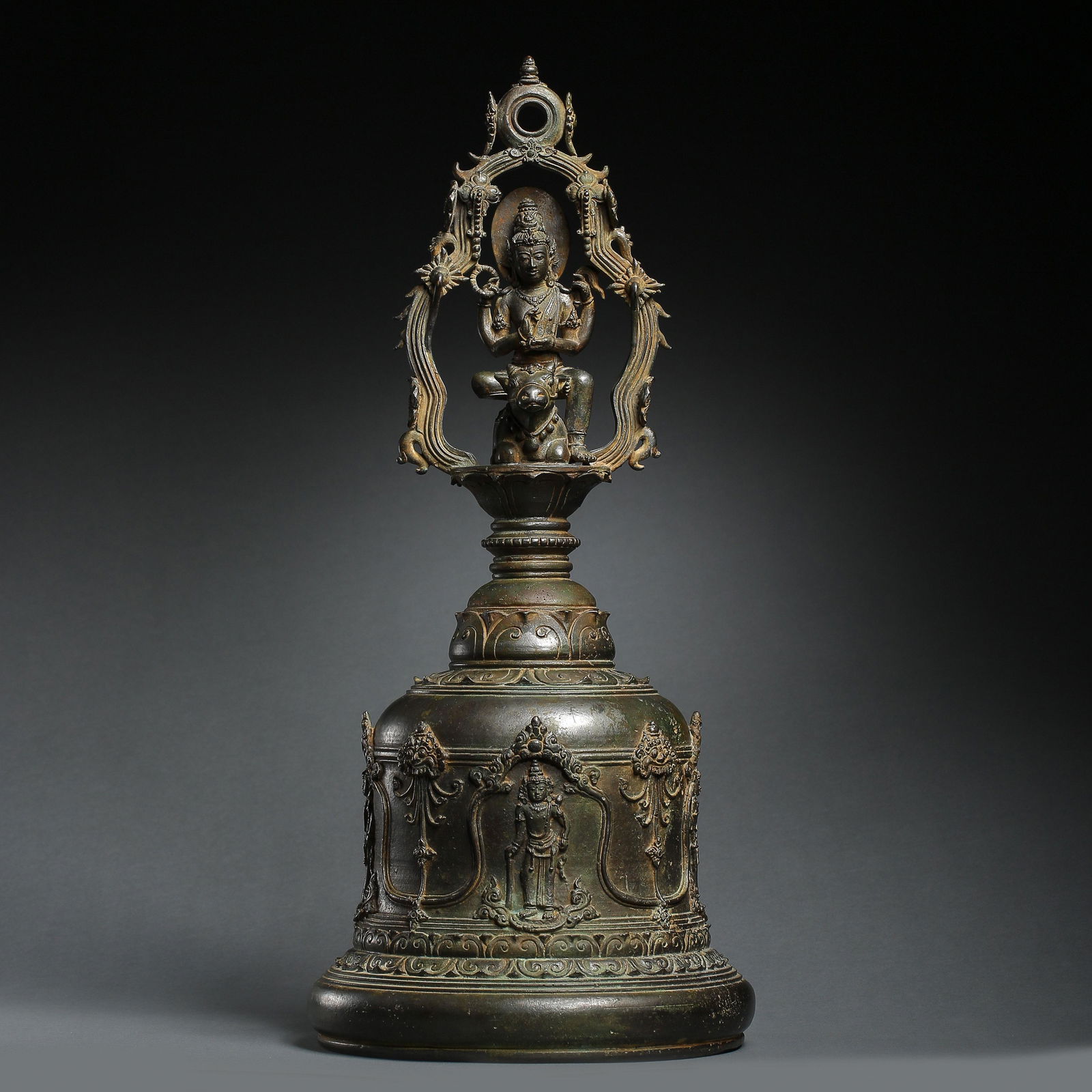 WESTERN EUROPEAN BRONZE BUDDHIST RITUAL VESSEL (1 of 11)